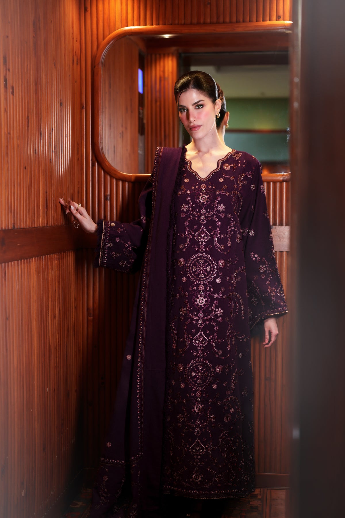 LOOK 5 LUXURY KARANDI SET: MULBERRY