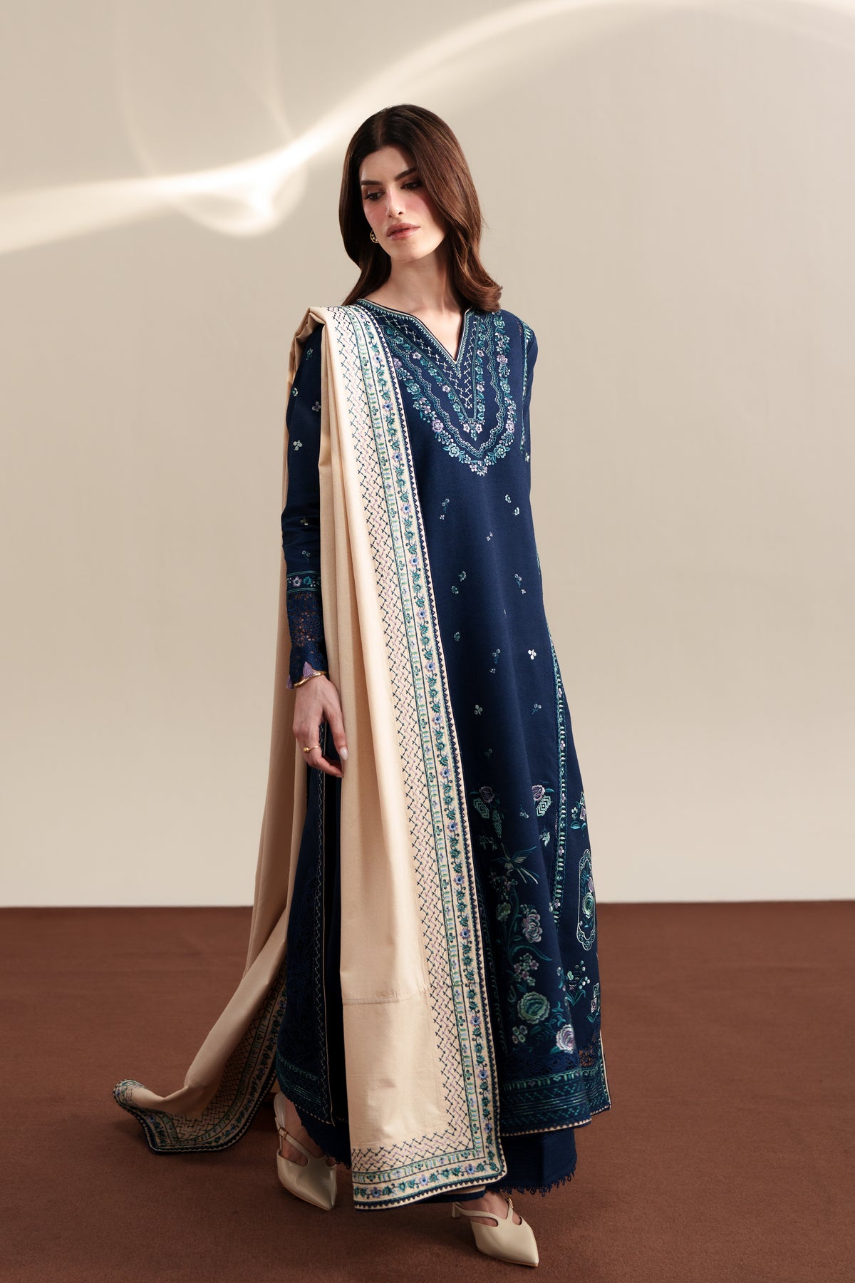 LOOK 7 LUXURY KARANDI SET: MOONLIT NAVY
