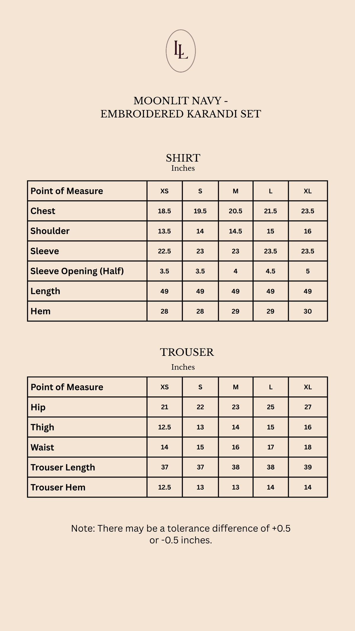 Size guide
